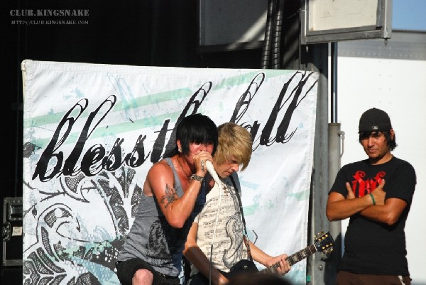 Bless The Fall at The Vans Warped Tour.   August 11, 2007.