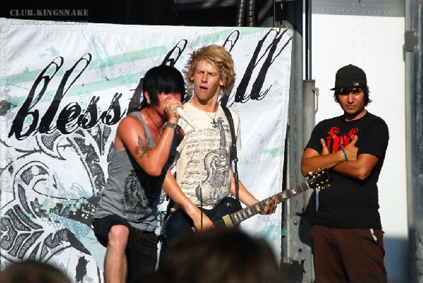 Bless The Fall at The Vans Warped Tour.   August 11, 2007.
