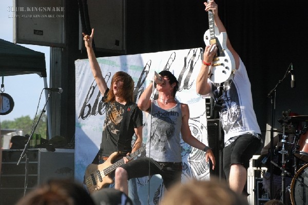 Bless The Fall at The Vans Warped Tour.   August 11, 2007.