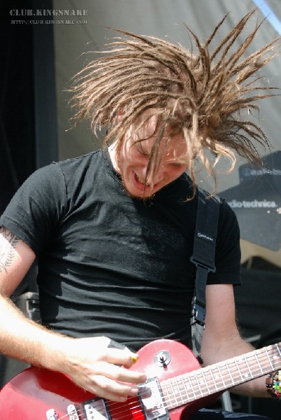Chiodos at The Vans Warped Tour.   August 11, 2007.