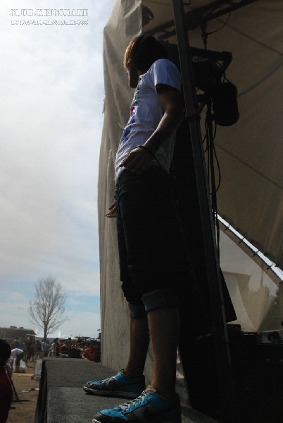 Chiodos at The Vans Warped Tour.   August 11, 2007.