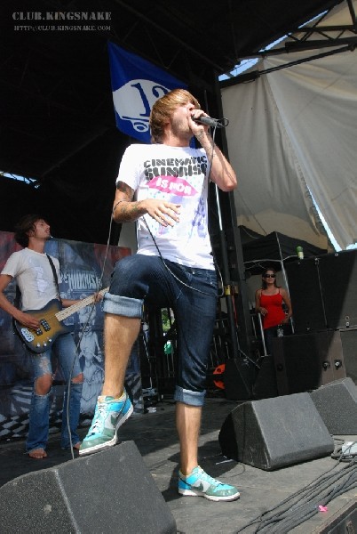 Chiodos at The Vans Warped Tour.   August 11, 2007.