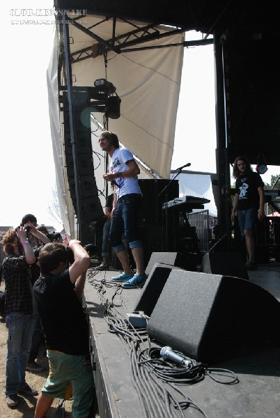 Chiodos at The Vans Warped Tour.   August 11, 2007.
