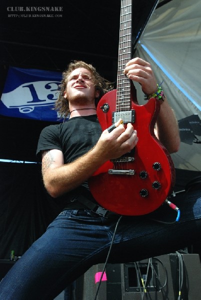 Chiodos at The Vans Warped Tour.   August 11, 2007.