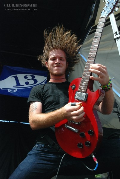 Chiodos at The Vans Warped Tour.   August 11, 2007.