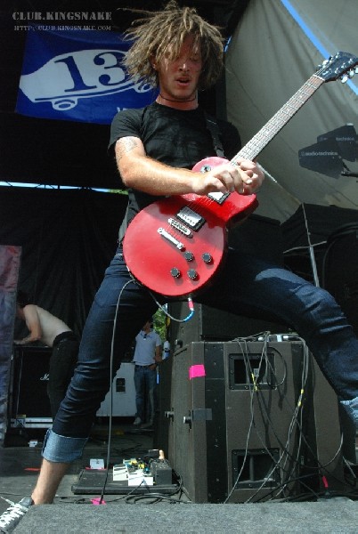 Chiodos at The Vans Warped Tour.   August 11, 2007.