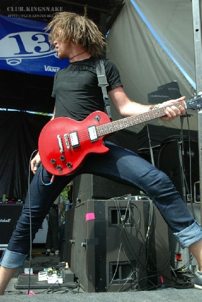 Chiodos at The Vans Warped Tour.   August 11, 2007.
