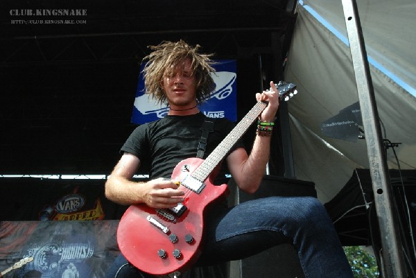 Chiodos at The Vans Warped Tour.   August 11, 2007.