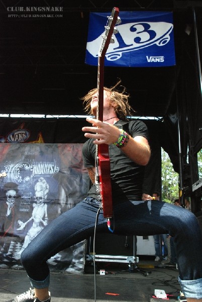Chiodos at The Vans Warped Tour.   August 11, 2007.