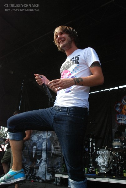 Chiodos at The Vans Warped Tour.   August 11, 2007.