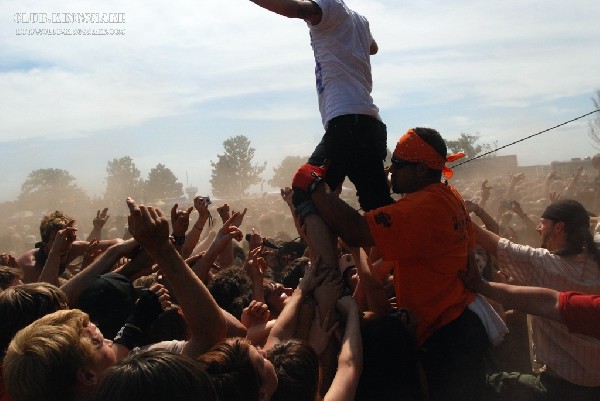 Chiodos at The Vans Warped Tour.   August 11, 2007.