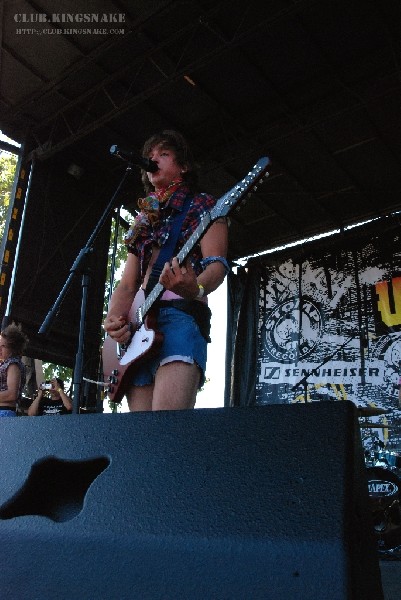 The Johnstones at The Vans Warped Tour.   August 11, 2007.