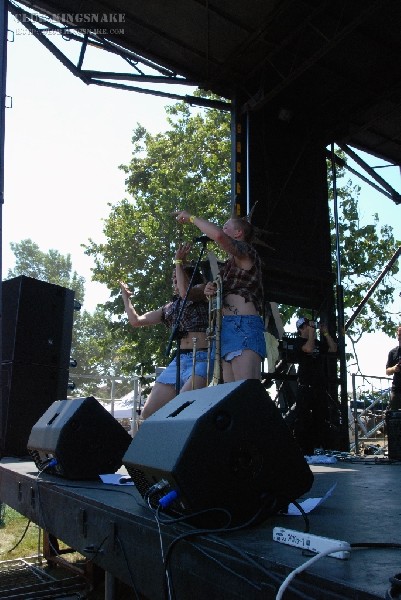 The Johnstones at The Vans Warped Tour.   August 11, 2007.