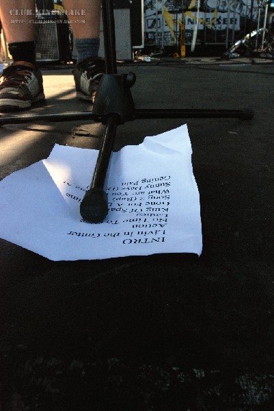 The Johnstones at The Vans Warped Tour.   August 11, 2007.