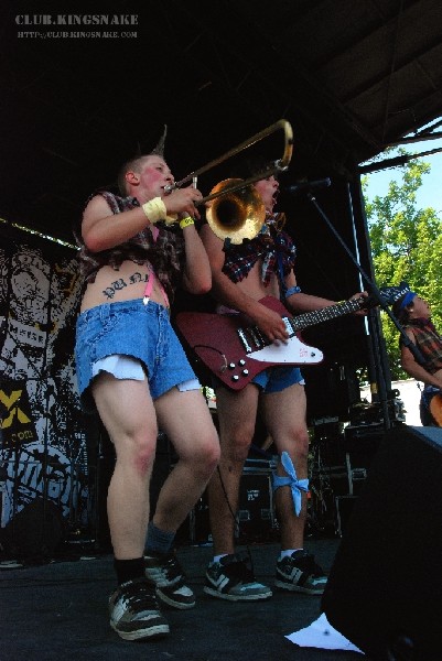 The Johnstones at The Vans Warped Tour.   August 11, 2007.