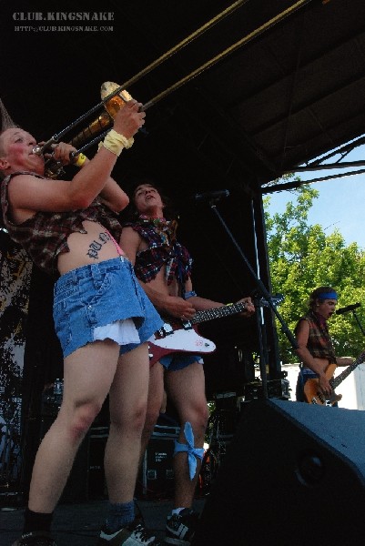 The Johnstones at The Vans Warped Tour.   August 11, 2007.