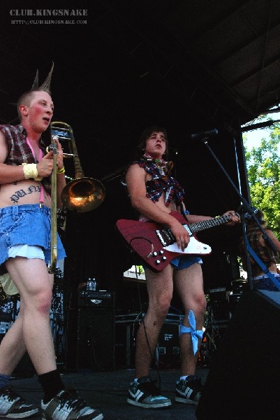The Johnstones at The Vans Warped Tour.   August 11, 2007.