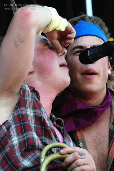 The Johnstones at The Vans Warped Tour.   August 11, 2007.