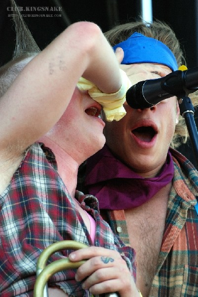 The Johnstones at The Vans Warped Tour.   August 11, 2007.