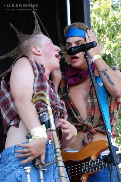 The Johnstones at The Vans Warped Tour.   August 11, 2007.