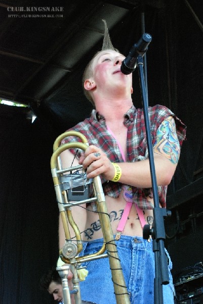 The Johnstones at The Vans Warped Tour.   August 11, 2007.