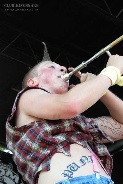 The Johnstones at The Vans Warped Tour.   August 11, 2007.