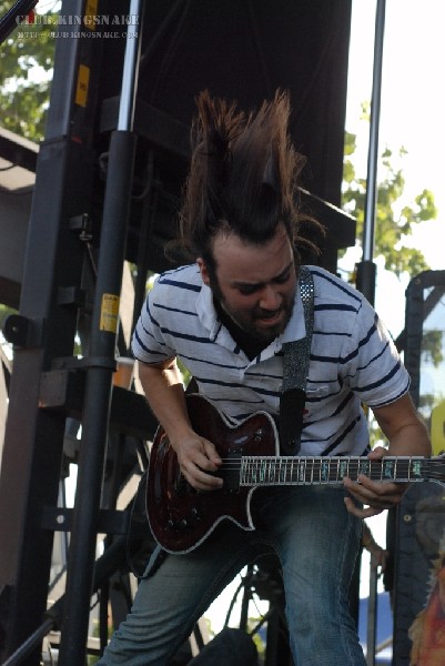 Protest The Hero at The Vans Warped Tour.   August 11, 2007.