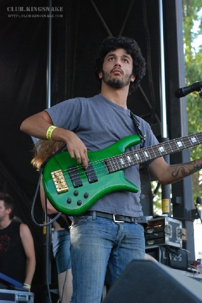 Protest The Hero at The Vans Warped Tour.   August 11, 2007.