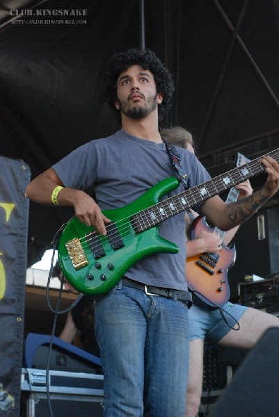 Protest The Hero at The Vans Warped Tour.   August 11, 2007.