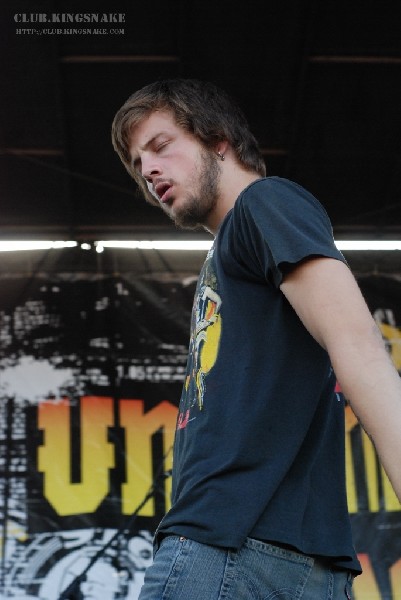 Protest The Hero at The Vans Warped Tour.   August 11, 2007.