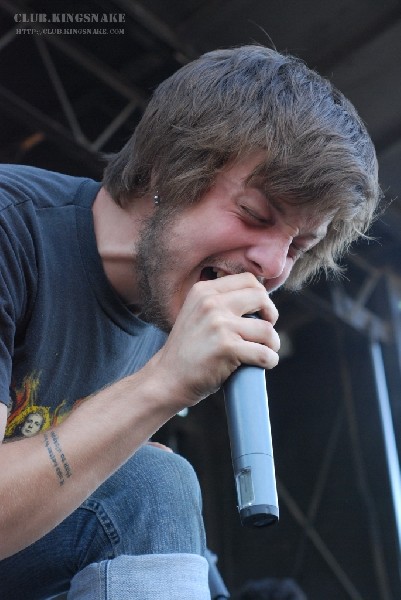 Protest The Hero at The Vans Warped Tour.   August 11, 2007.