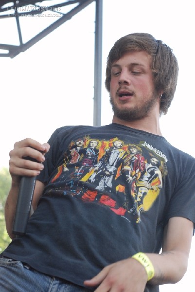 Protest The Hero at The Vans Warped Tour.   August 11, 2007.