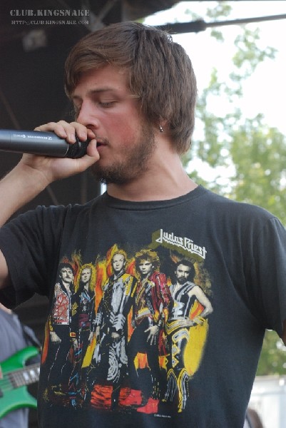 Protest The Hero at The Vans Warped Tour.   August 11, 2007.