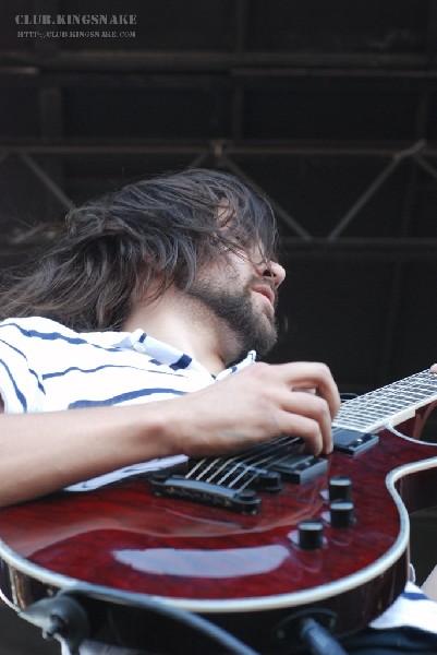 Protest The Hero at The Vans Warped Tour.   August 11, 2007.