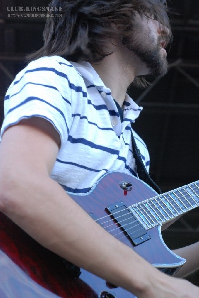 Protest The Hero at The Vans Warped Tour.   August 11, 2007.