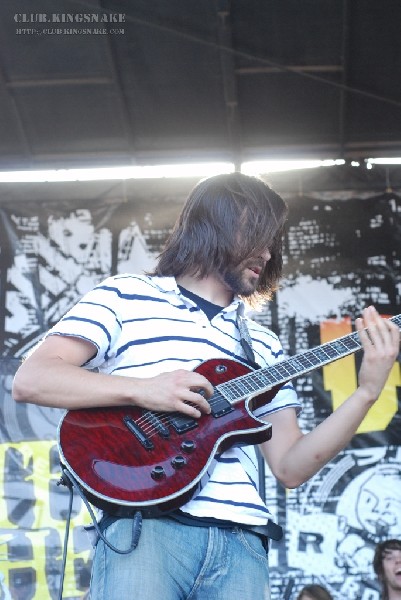 Protest The Hero at The Vans Warped Tour.   August 11, 2007.
