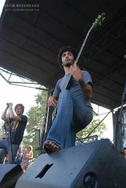 Protest The Hero at The Vans Warped Tour.   August 11, 2007.