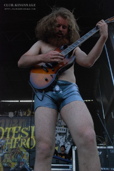 Protest The Hero at The Vans Warped Tour.   August 11, 2007.