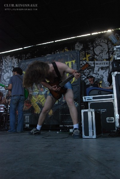 Protest The Hero at The Vans Warped Tour.   August 11, 2007.