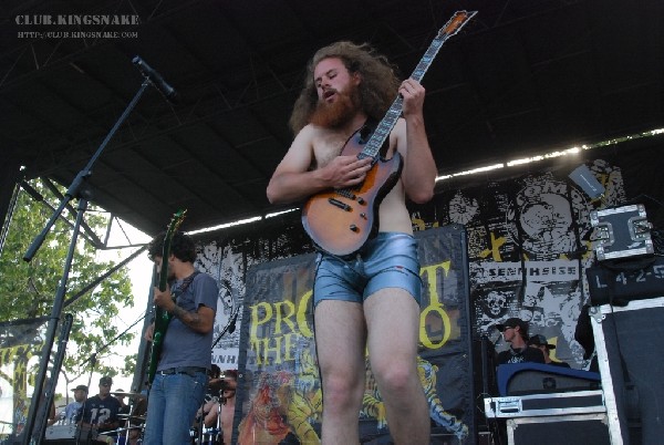 Protest The Hero at The Vans Warped Tour.   August 11, 2007.
