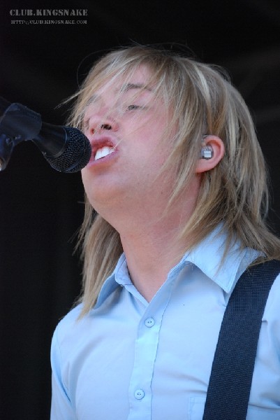 The Rocket Summer at The Vans Warped Tour.   August 11, 2007.