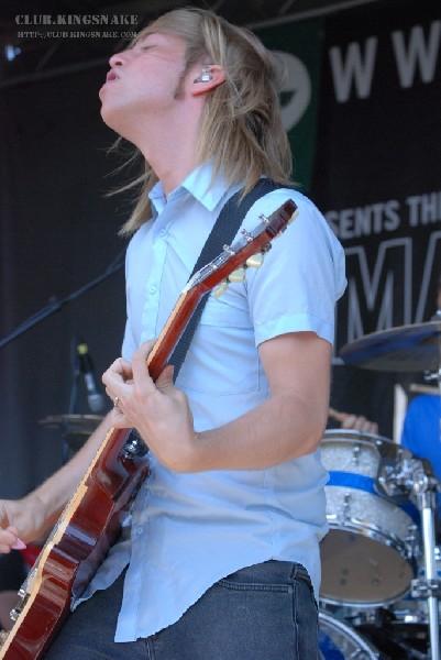 The Rocket Summer at The Vans Warped Tour.   August 11, 2007.