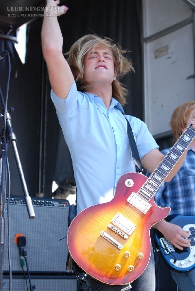 The Rocket Summer at The Vans Warped Tour.   August 11, 2007.