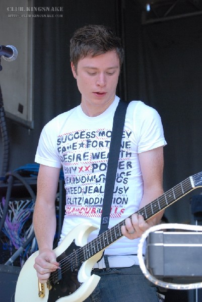 The Rocket Summer at The Vans Warped Tour.   August 11, 2007.