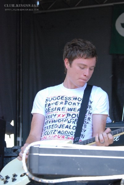 The Rocket Summer at The Vans Warped Tour.   August 11, 2007.