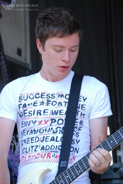 The Rocket Summer at The Vans Warped Tour.   August 11, 2007.