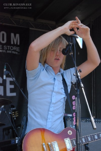 The Rocket Summer at The Vans Warped Tour.   August 11, 2007.