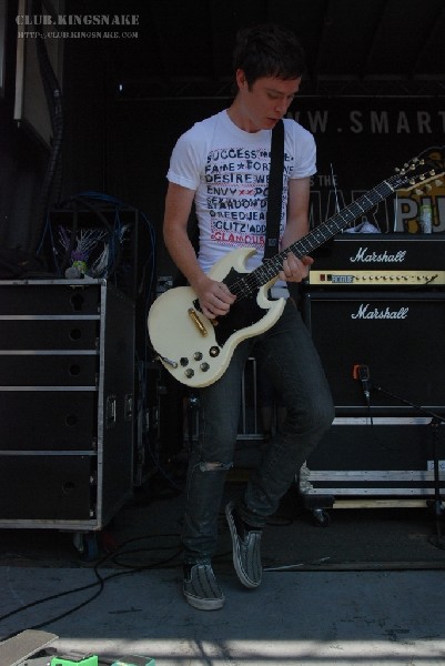 The Rocket Summer at The Vans Warped Tour.   August 11, 2007.