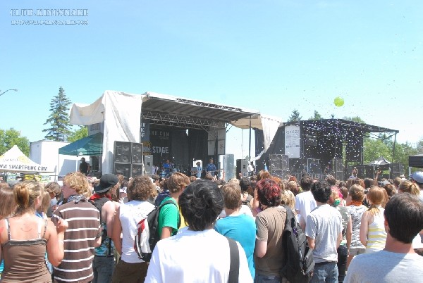 The Rocket Summer at The Vans Warped Tour.   August 11, 2007.