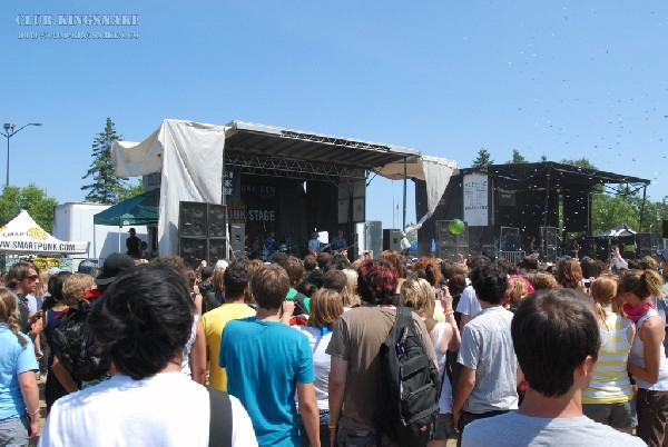 The Rocket Summer at The Vans Warped Tour.   August 11, 2007.